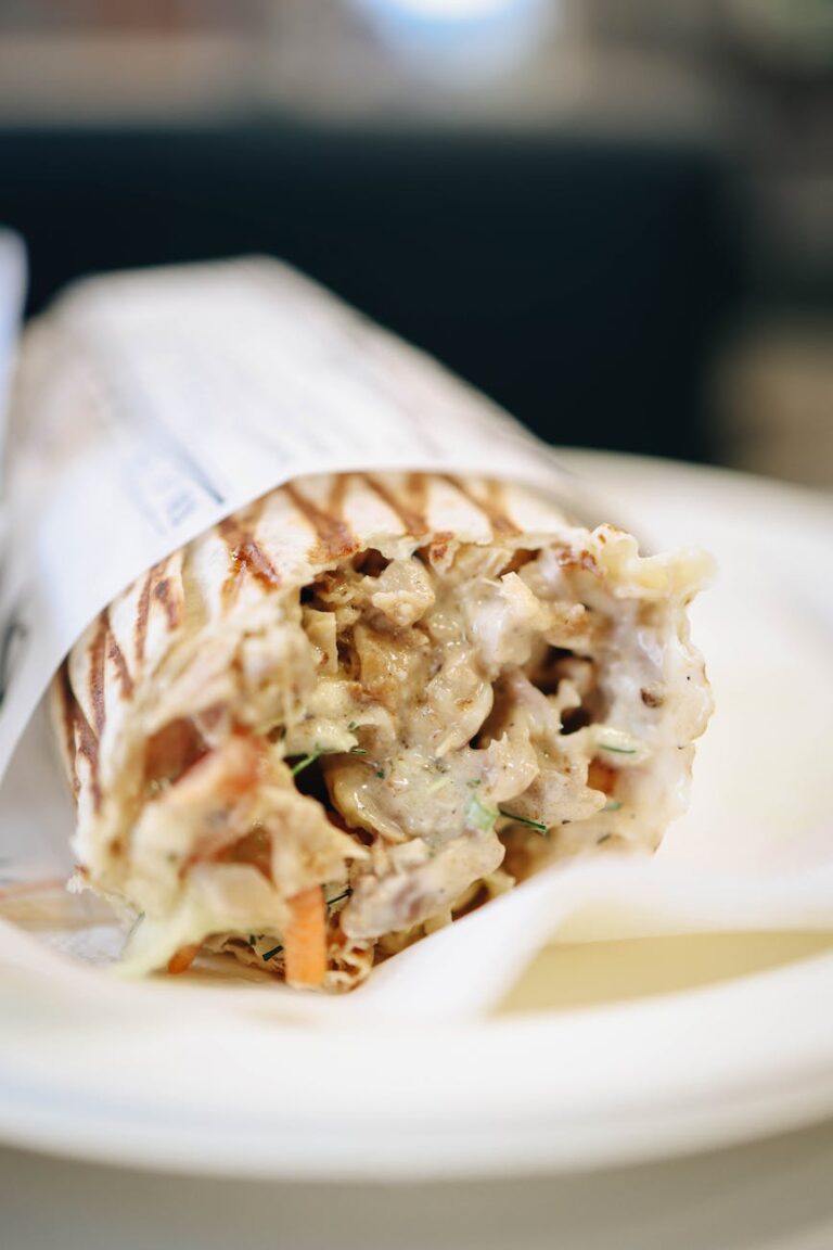 kebab on plate